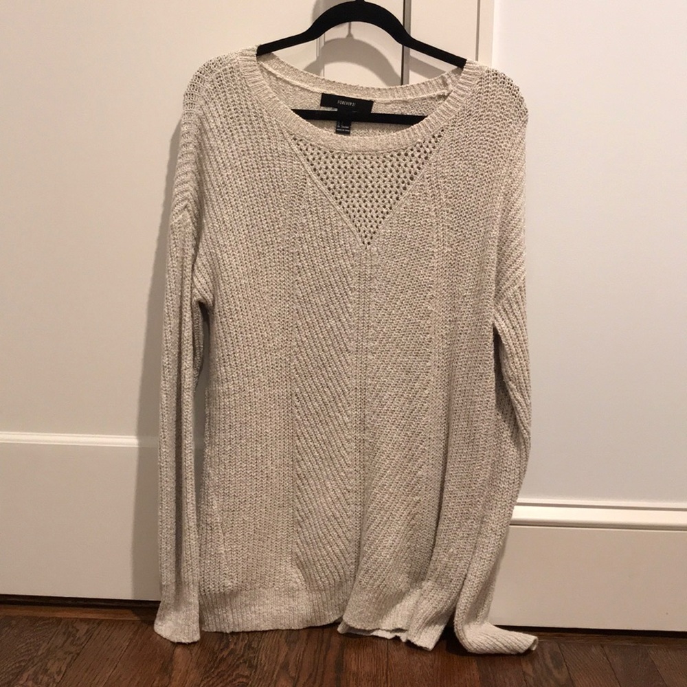 Oversized Gray Sweater
